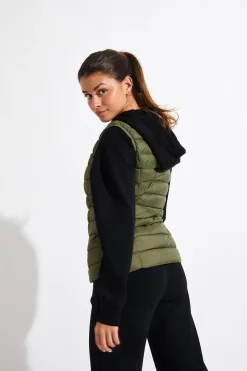 Padded Jacket Khaki ULLA DURHAM