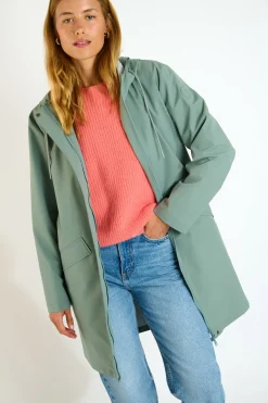 PARKA Green STORMY THUNDER