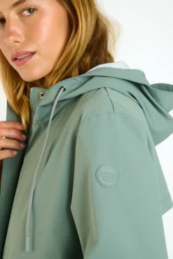 PARKA Green STORMY THUNDER