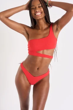 Red bikini ASYMO & KAYA SPRING