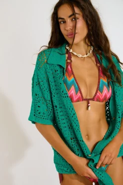 SHIRT Green KIRIA MINORCA