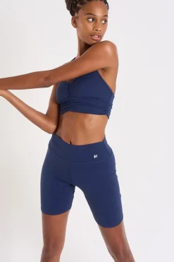 SHORTS Navy blue PAMA WELLNESS