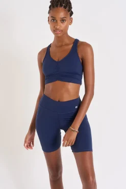 SHORTS Navy blue PAMA WELLNESS