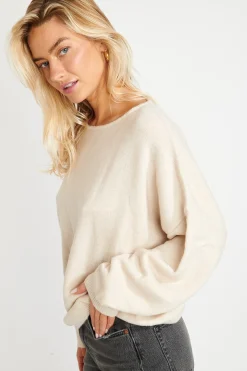 Sweater Beige FLOWN FREELANCE