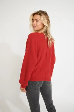 Sweater Orange FLOWN FREELANCE