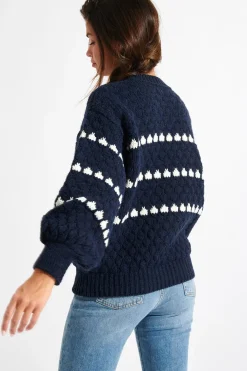 Sweater Navy blue NIRKO AFTON