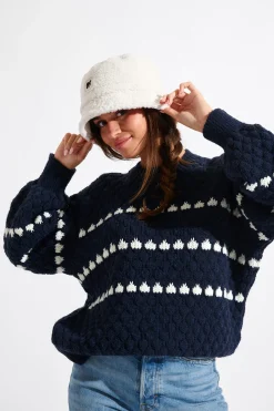 Sweater Navy blue NIRKO AFTON