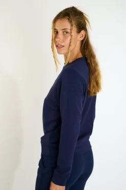 Sweatshirt Navy blue ETHAN BAYJOY