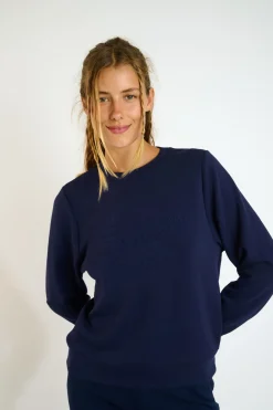 Sweatshirt Navy blue ETHAN BAYJOY