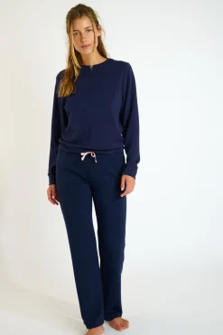 Sweatshirt Navy blue ETHAN BAYJOY