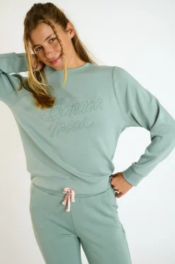 Sweatshirt Green ETHAN BAYJOY