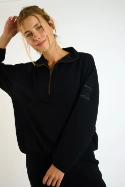 Sweatshirt Black FAY BAYCHILL