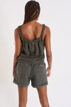 TOP Khaki OXANE HAWSTON