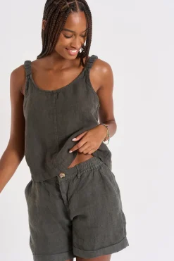 TOP Khaki OXANE HAWSTON