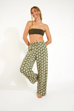 TROUSERS Khaki OKEAH SARONG