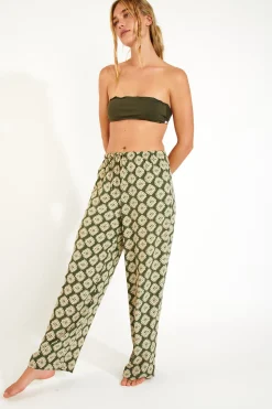 TROUSERS Khaki OKEAH SARONG