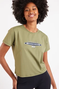 T-shirt Khaki TUDO SPRINT