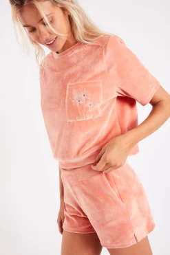 T-shirt Orange CHLOE SEALAKE