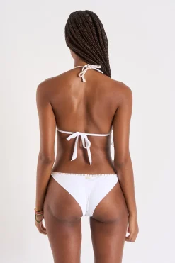 TWO-PIECE SWIMSUIT White ERIOIOKA CANYON