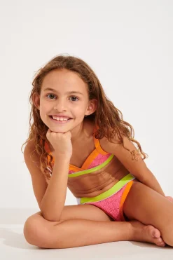 TWO-PIECE SWIMSUIT Pink M JERRY HABANCOLOR